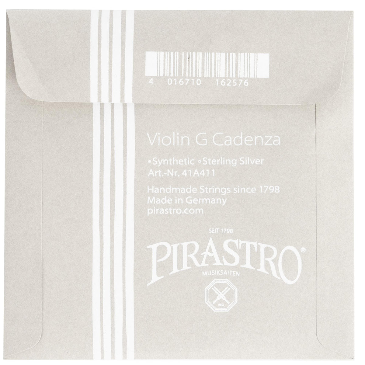 Pirastro Perpetual Cadenza Violin G-String - 4/4 Size - Medium Gauge