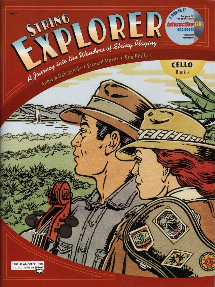 Dabczynski / Meyer / Phillips - String Explorer - Book 2 - for Cello - Highland/Etling (Alfred Publishing)