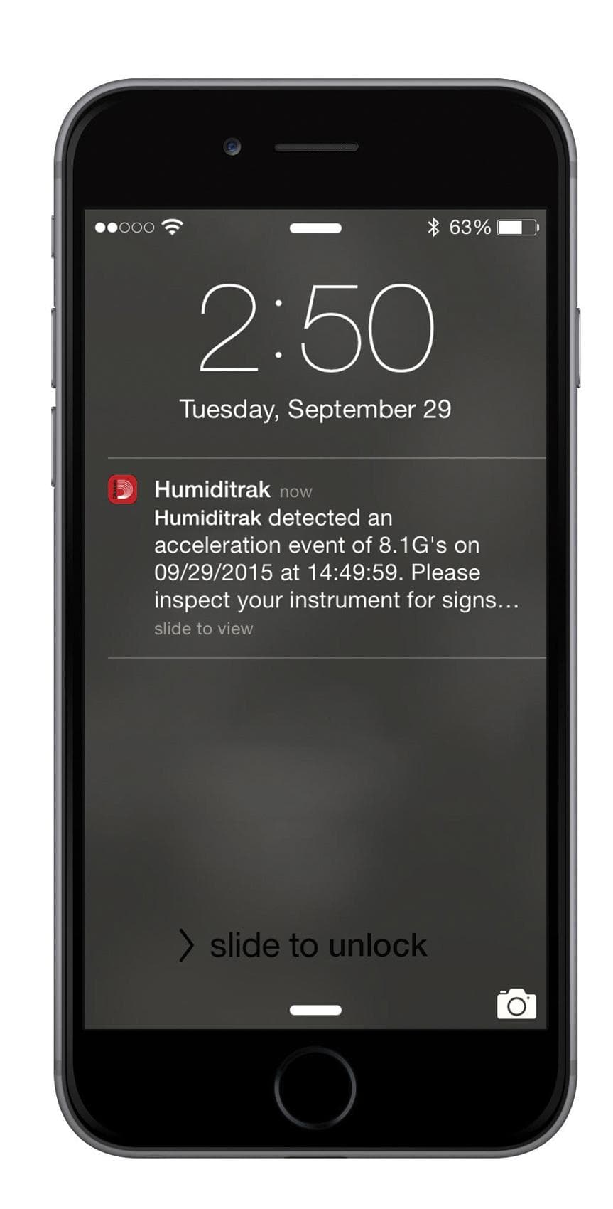 Planet Waves Humiditrak - Bluetooth Humidity and Temperature Sensor