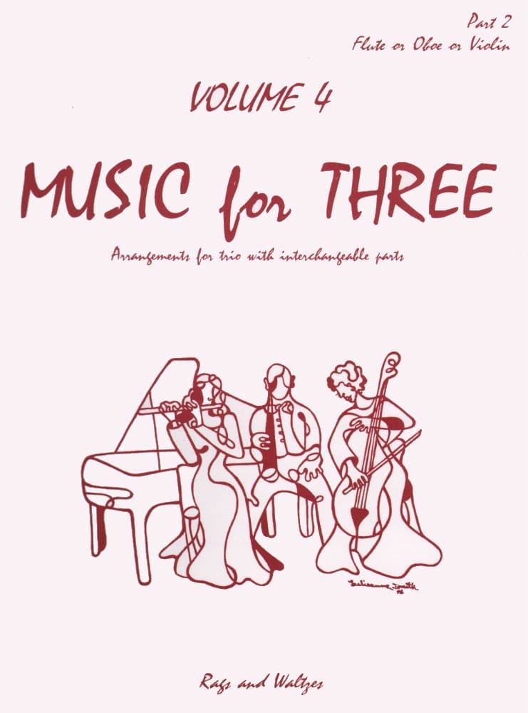 Music for Three Volume 4 Part 2 for Violin, Oboe or Flute Published by Last Resort Music