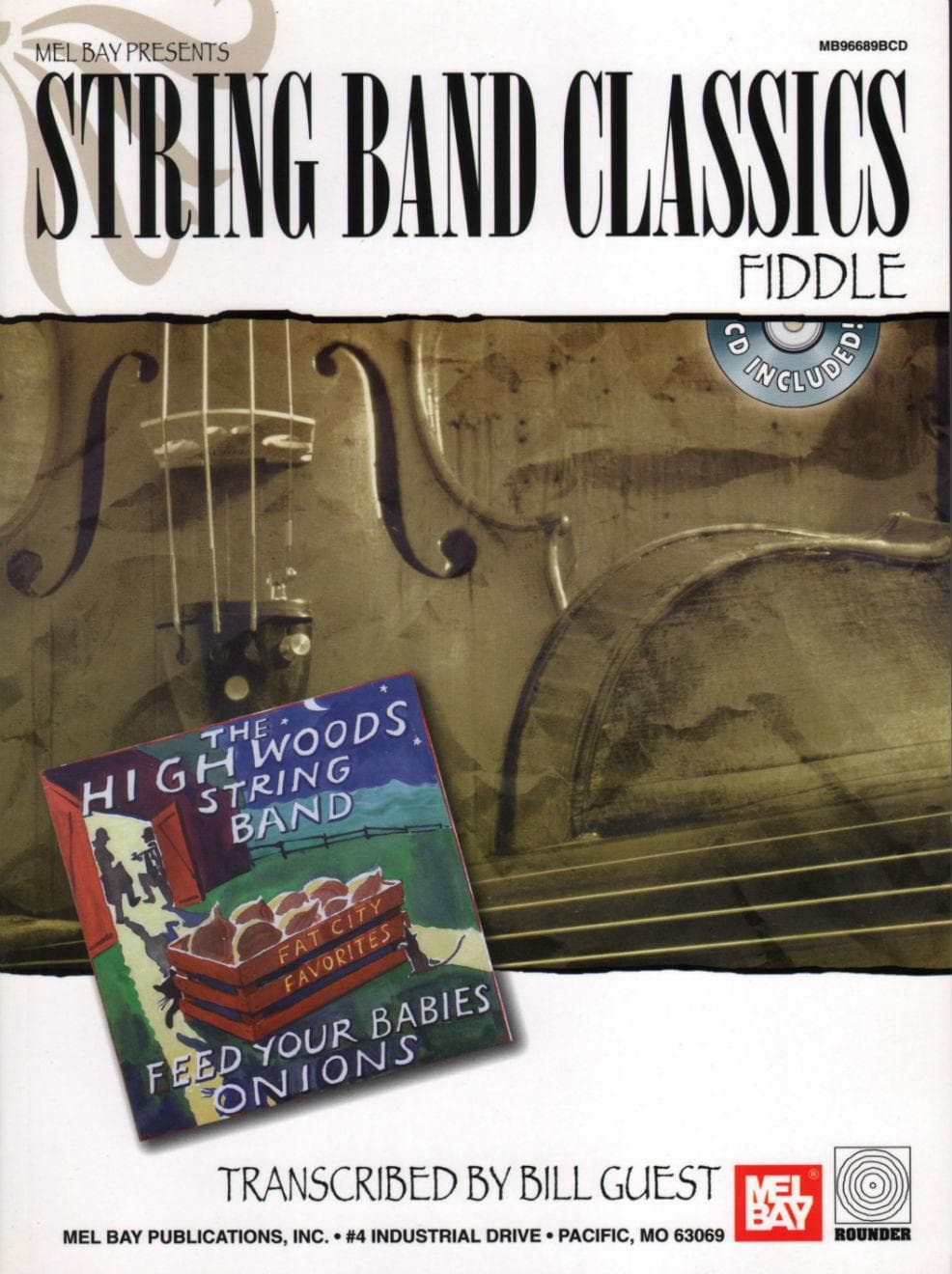 Guest, Bill - String Band Classics, Volume 1 - Violin - Book/CD set - Mel Bay Publications