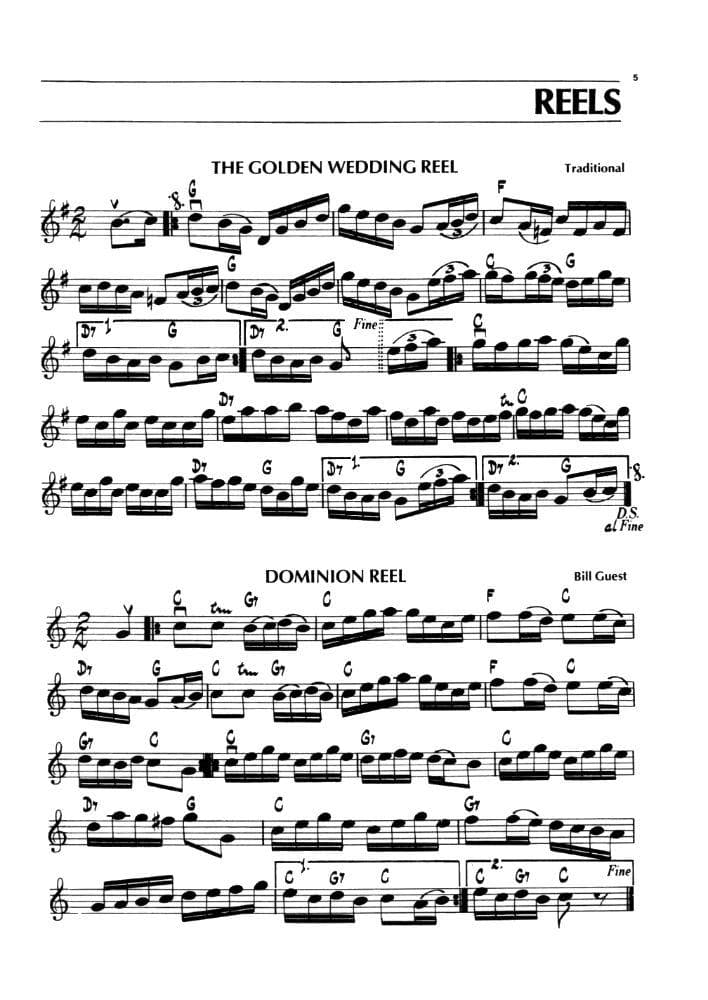 Guest, Bill - A Hundred Favorite Fiddle Tunes - Violin solo - Mel Bay Publications