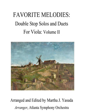 Yasuda, Martha - Favorite Melodies: Double Stop Solos and Duets for Viola, Volume II - Digital Download