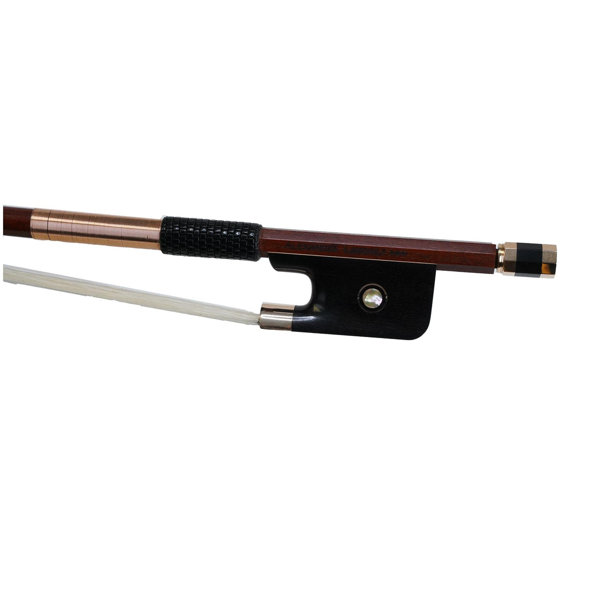 Alexander Langolf Pernambuco Cello Bow, Ebony/Gold