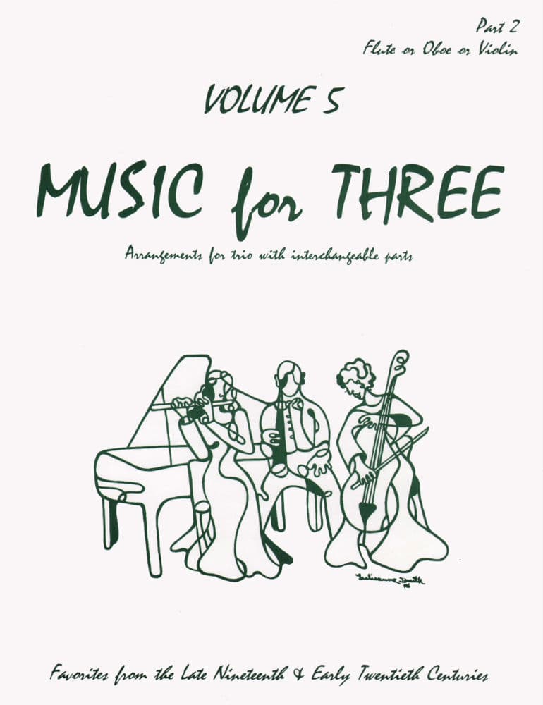 Music for Three Volume 5 Part 2 for Violin, Oboe or Flute Published by Last Resort Music