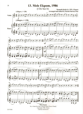 Music By Black Composers: Violin Volume 1 - Arranged by Rachel Barton Pine