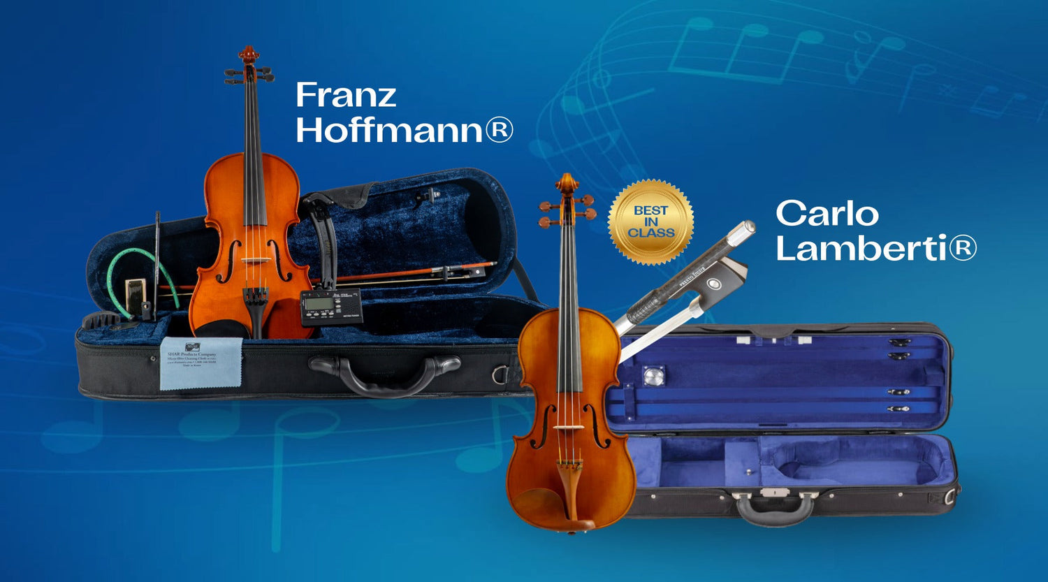 Carlo Lamberti® vs Franz Hoffmann®: Which Violin Is Right for You?
