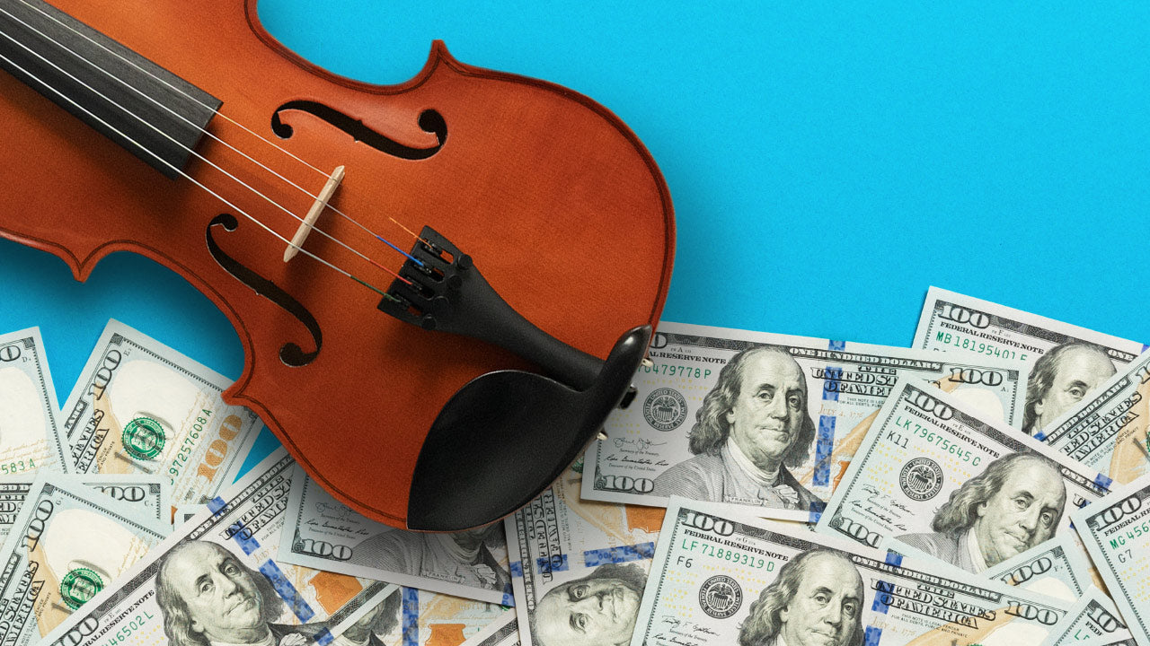 Why choose the more expensive violin?