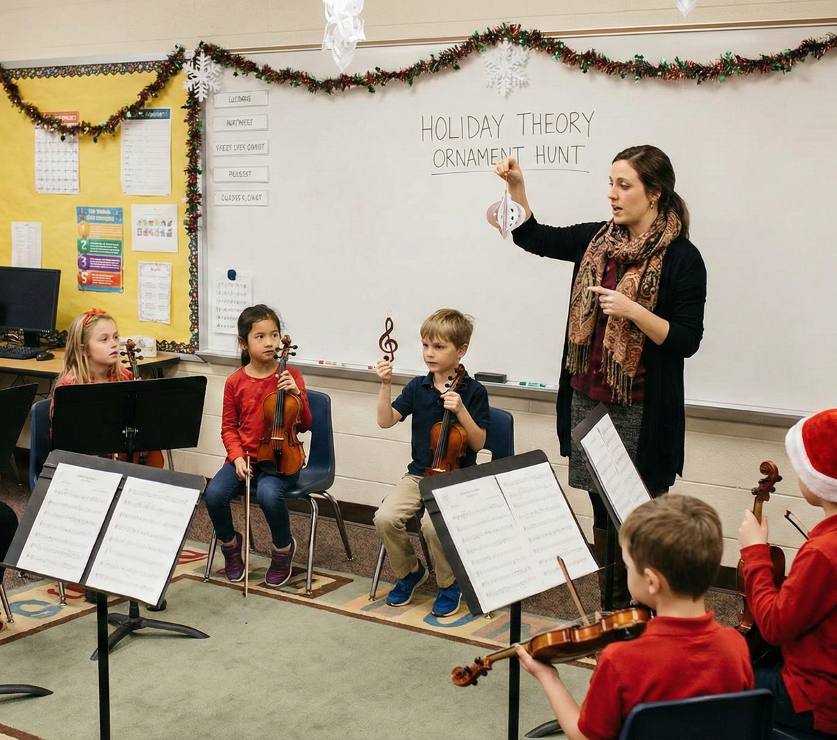 5 Fun and Festive Ways to Keep String Students Engaged Over the Holida