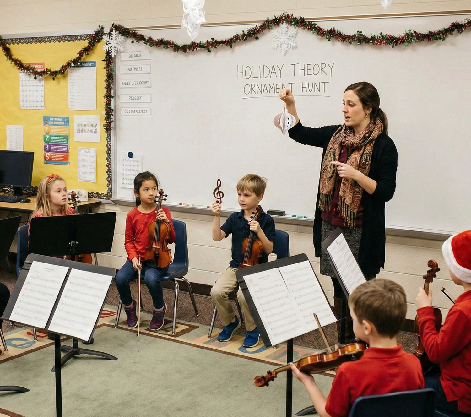 5 Fun and Festive Ways to Keep String Students Engaged Over the Holidays