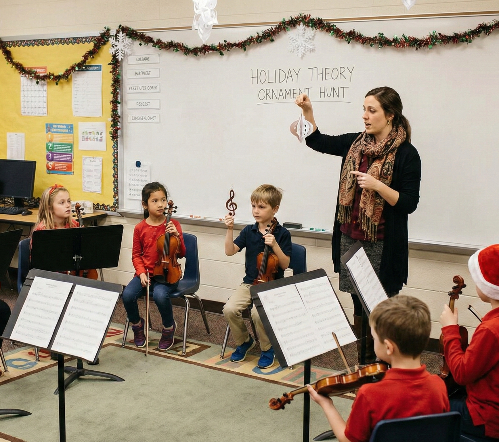 5 Fun and Festive Ways to Keep String Students Engaged Over the Holidays