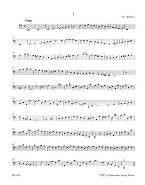 Dotzauer, Friedrich - Etudes for Cello, Volume I - edited by Kennaway - Barenreiter Urtext