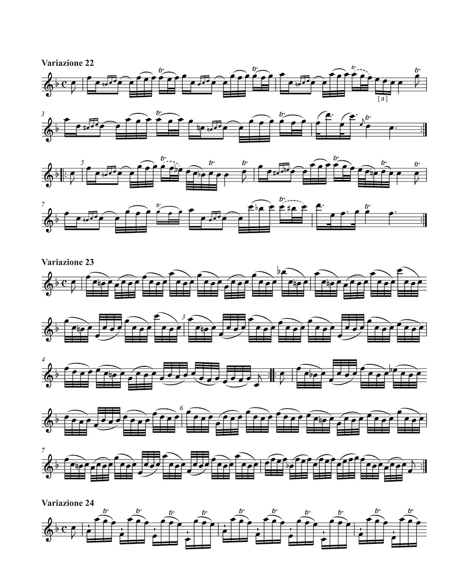 Tartini, Giuseppe - L'arte dell'arco - Solo Violin - edited by Matteo Cossu - Barenreiter Urtext