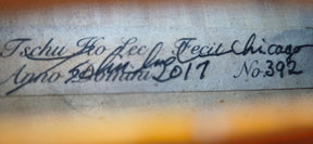 Tschu Ho Lee Violin, Chicago, 2017