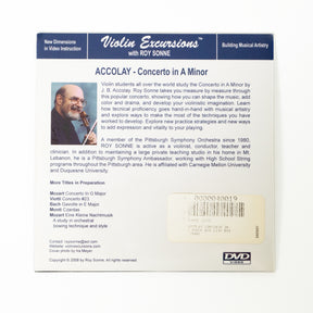 Accolay Concerto in A Minor with Roy Sonne DVD