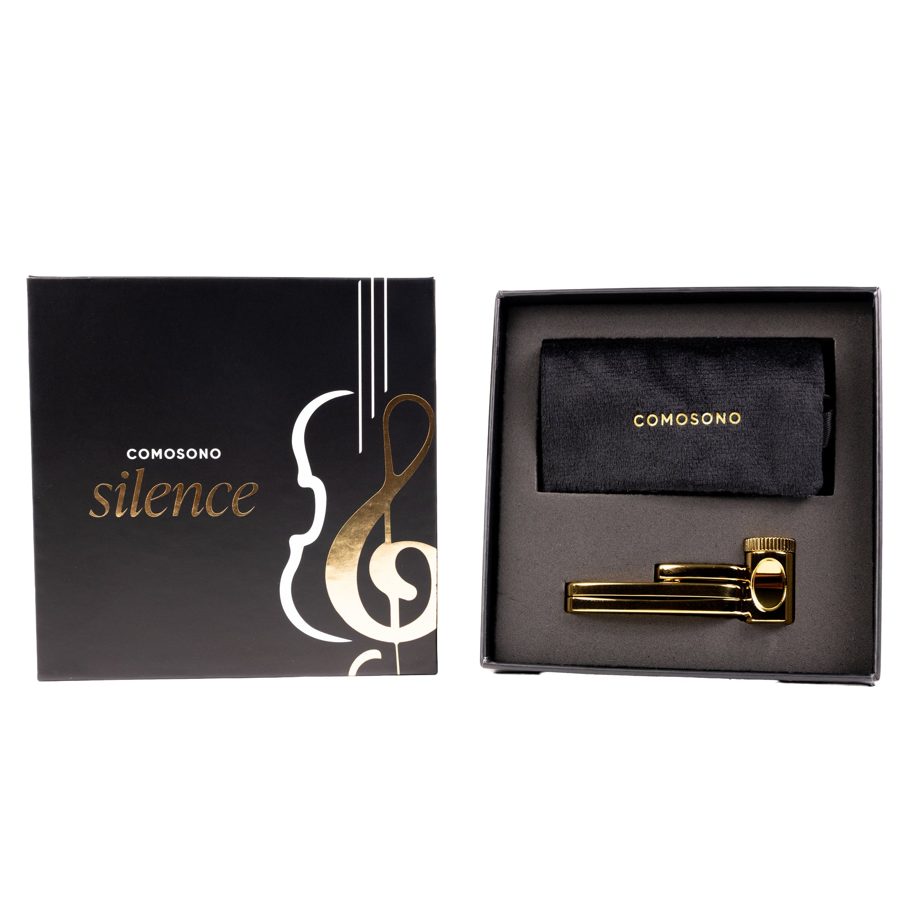 Comosono Silence Hotel Mute for violin and viola, open package