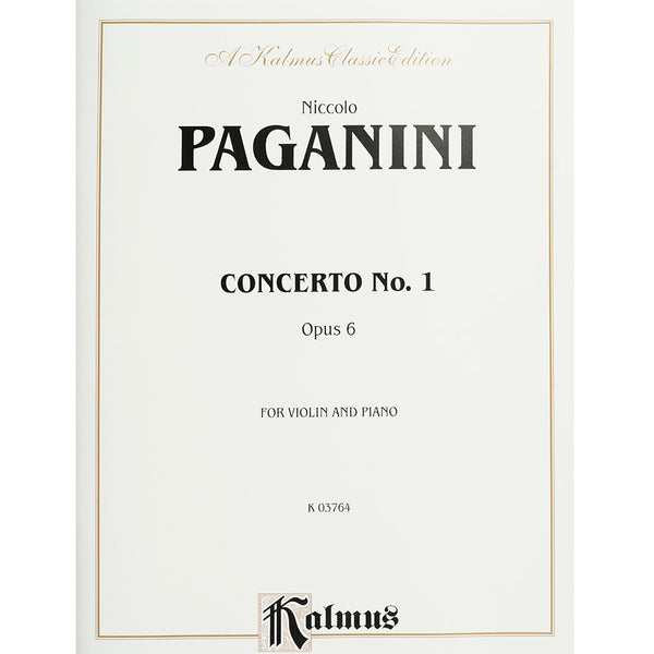 Paganini Violin Concerto No.1 Op. 6 arr. Carl Flesch