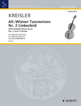 Kreisler, Fritz - Liebesleid - Violin and Piano - Schott