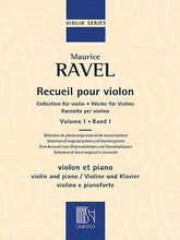 Ravel - Collection for Violin Vol. 1 Vn and Pno