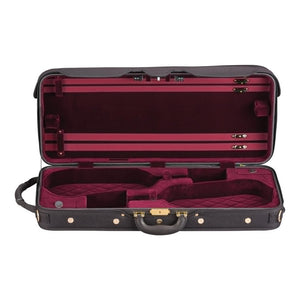 American Case Company Continental Double Violin Case