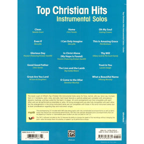 Top Christian Hits: Instrumental Solos - Violin Solo w/Accompaniment - Alfred Publishing Co.