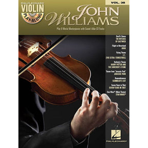 Violin Play-Along, Vol 38: John Williams - Book/CD - Hal Leonard
