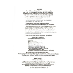 I Love My Scales in Small Bites - for Violin - by Karén Khanagov - Hanaga Publication