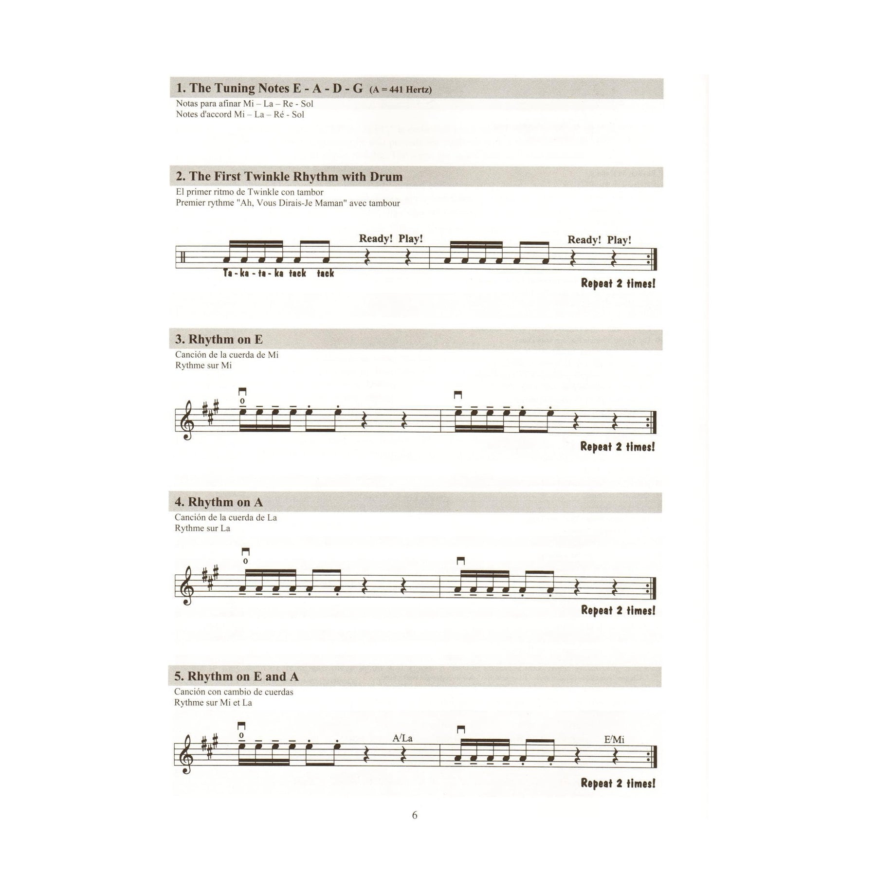 Step by Step Volume 1A Online Access (Mother Tongue Method) Arranged by Kerstin Wartberg For Violin
