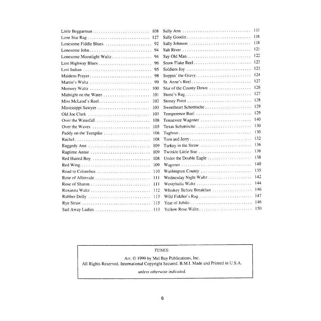 Duncan, Craig - The Craig Duncan Master Fiddle Solo Collection - Violin solo - Mel Bay Publications