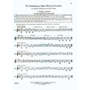 Auer, Leopold - Graded Course of Violin Playing - Book 1 for Violin - edited by Saenger - Fischer Edition