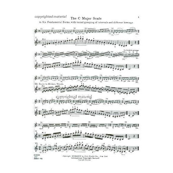 Auer, Leopold - Graded Course of Violin Playing - Book 3 for Violin - edited by Saenger - Fischer Edition