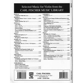 Auer, Leopold - Graded Course of Violin Playing - Book 5 for Violin - edited by Saenger - Fischer Edition