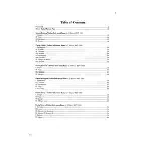 Bach, J.S. - Six Sonatas and Partitas for Violin Alone - Edited by Rachel Barton Pine - Carl Fischer