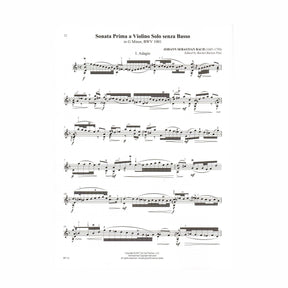 Bach, J.S. - Six Sonatas and Partitas for Violin Alone - Edited by Rachel Barton Pine - Carl Fischer