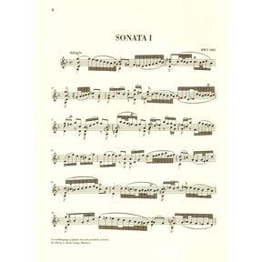 Bach, JS - 6 Sonatas and Partitas, BWV 1001-1006 - Solo Violin - edited by Klaus Rönnau and Wolfgang Schneiderhan - G Henle Verlag URTEXT