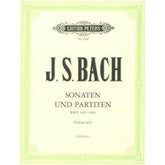Bach, JS - 6 Sonatas and Partitas, BWV 1001-1006 - Solo Violin - edited by Max Rostal - Edition Peters