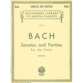 Bach, JS - 6 Sonatas and Partitas, BWV 1001-1006 - Solo Violin - edited by Eduard Herrmann - G Schirmer Edition