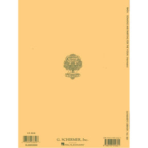 Bach, JS - 6 Sonatas and Partitas, BWV 1001-1006 - Solo Violin - edited by Eduard Herrmann - G Schirmer Edition