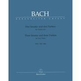 Bach, JS - 6 Sonatas and Partitas, BWV 1001-1006 - Solo Violin - edited by Peter Wollny - Bärenreiter Verlag URTEXT