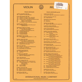 Bach, JS - 6 Sonatas and Partitas, BWV 1001-1006 - Violin solo - edited by Joseph Joachim and Andreas Moser - International Music Company