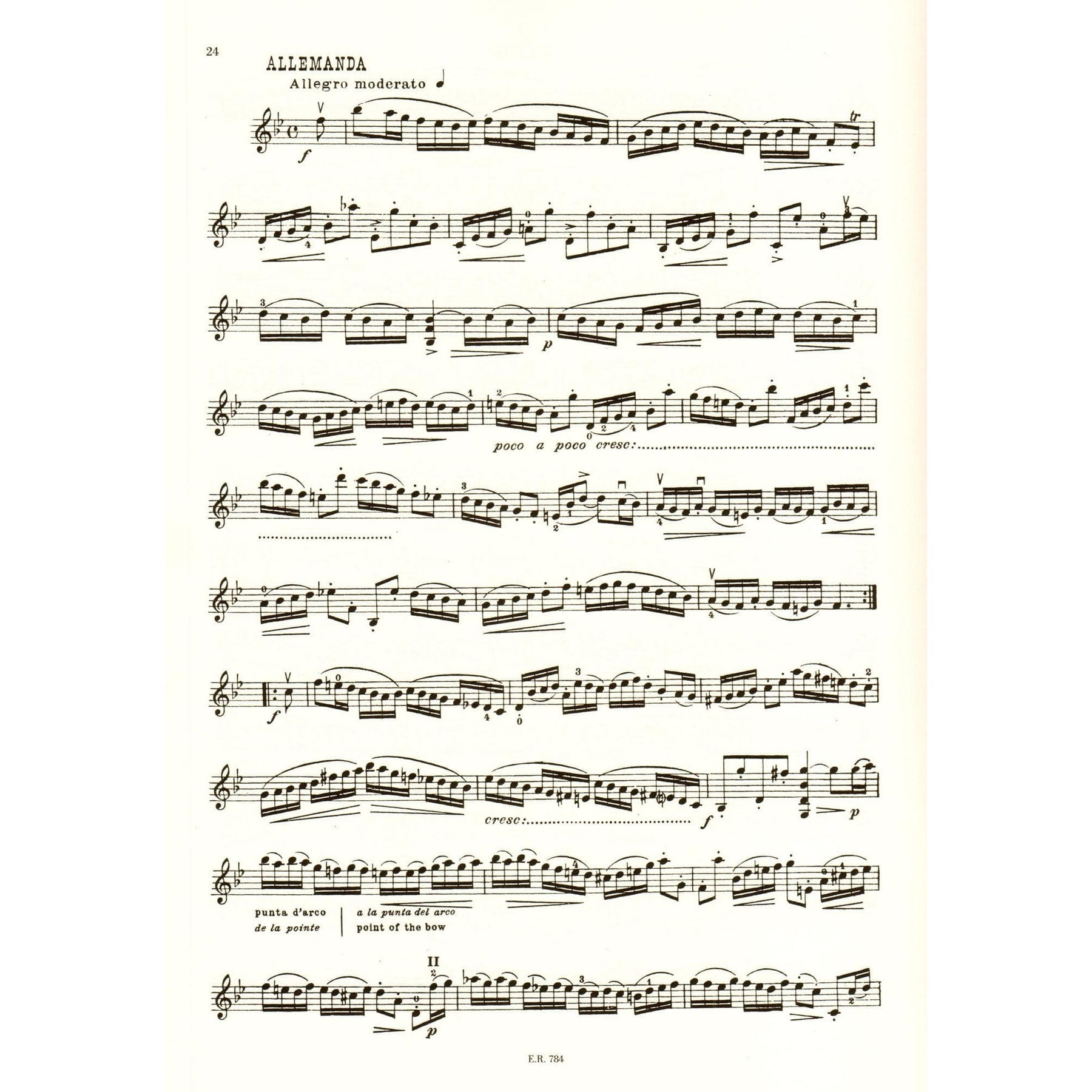 Bach, JS - 6 Suites for solo violin BWV 1007-1012 - Ricordi