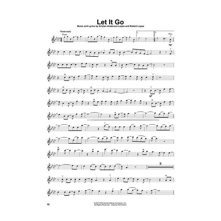 Anderson-Lopez, Kristen and Lopez, Robert - Violin Play-Along, Vol 48, Frozen - Violin with Audio Play-Along - Hal Leonard