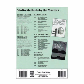 Bang, Maia - Violin Method, Book 3 (English and Spanish Text) - Carl Fischer Edition