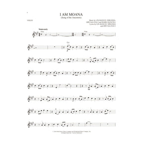 Disney's Moana - Instrument Play-Along - for Violin with Audio Accompaniment - Hal Leonard