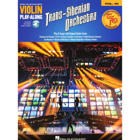Trans-Siberian Orchestra - Violin Play-Along Vol. 40 - 8 Songs - for Violin with Online Audio Accompaniment - Hal Leonard