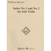 Bolcom, William - Suites No. 1 and No. 2 - for Solo Violin - Edward B. Marks Music Company