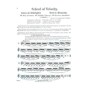 Dancla, Charles - School of Velocity, Op 74 for Violin - Arranged by Saenger - Fischer Edition
