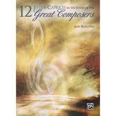Barlowe, Amy - 12 Etude Caprices Great Composers - Violin Solo - published by Alfred Music