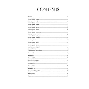 Barlowe, Amy - 12 Etude Caprices Great Composers - Violin Solo - published by Alfred Music