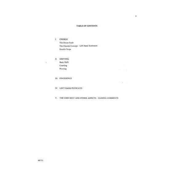 Ricci, Ruggiero - Left Hand Violin Technique - published by G Schirmer
